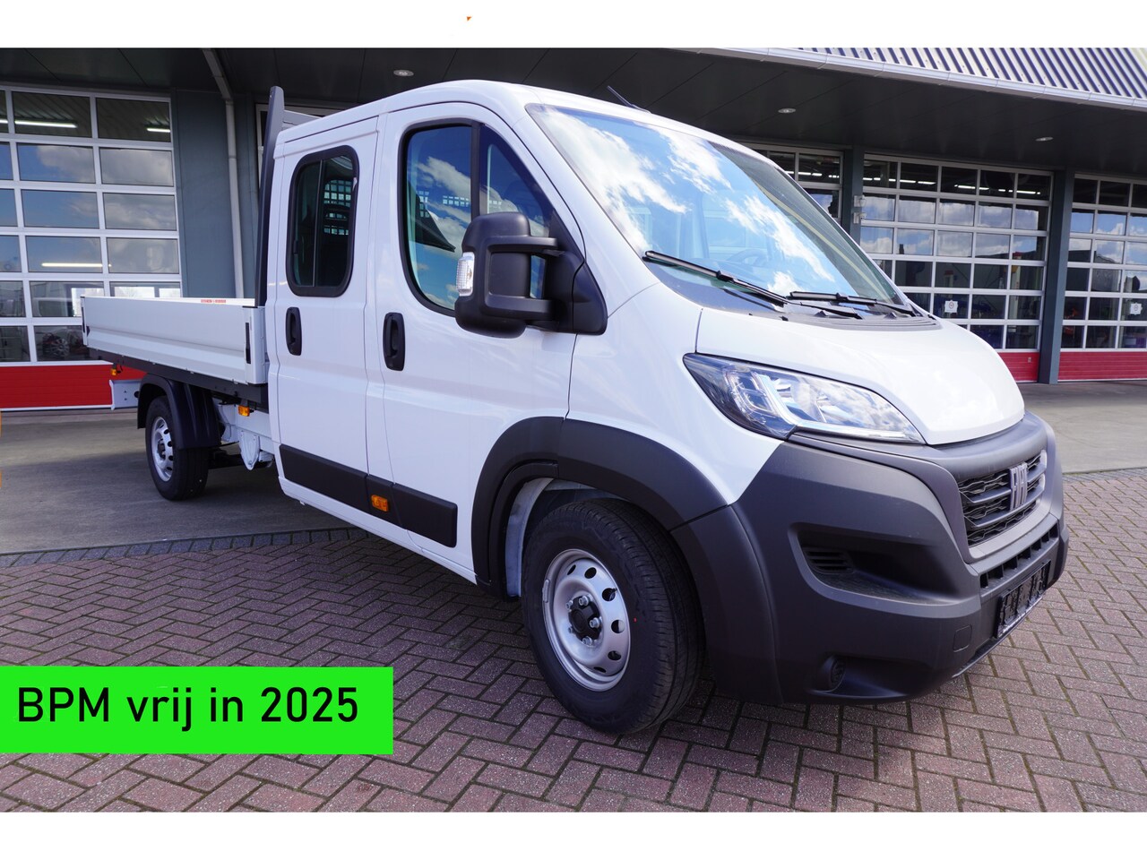 Fiat Ducato - 35H 2.2 MultiJet 140pk L4H1 Dubbelcabine Pick-up Nr. V008 | Airco  | versterkte achteras | - AutoWereld.nl