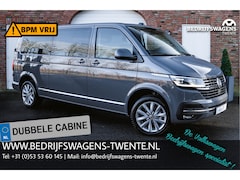 Volkswagen Transporter Caravelle - T6.1 2.0 TDI 150 PK DSG L2H1 DUB/CAB A-Deuren ACC | LED | Digital Cockpit | Leder | Apple