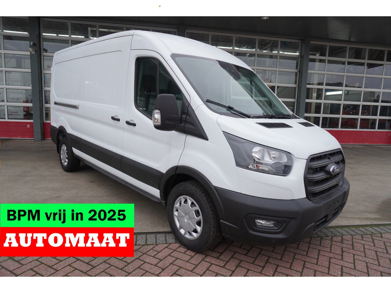 Ford Transit - 350L 2.0 TDCI 165PK L3H2 Trend RWD Automaat Nr. V130 | Airco | Cruise | Camera | Trekhaak - AutoWereld.nl