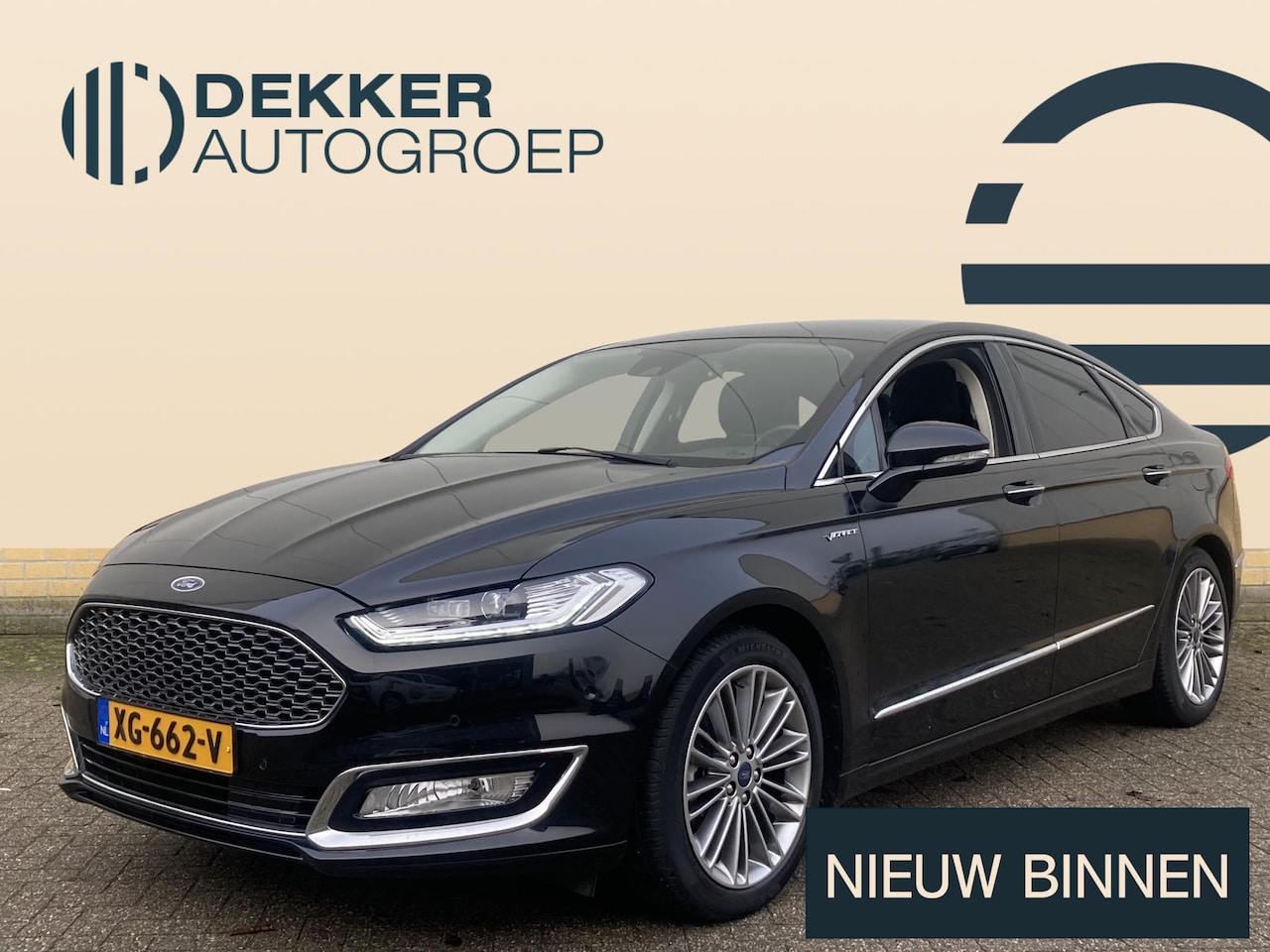 Ford Mondeo - 2.0 Hybrid 187 pk Vignale-navi Ford Mondeo 2.0 IVCT HEV Vignale - AutoWereld.nl