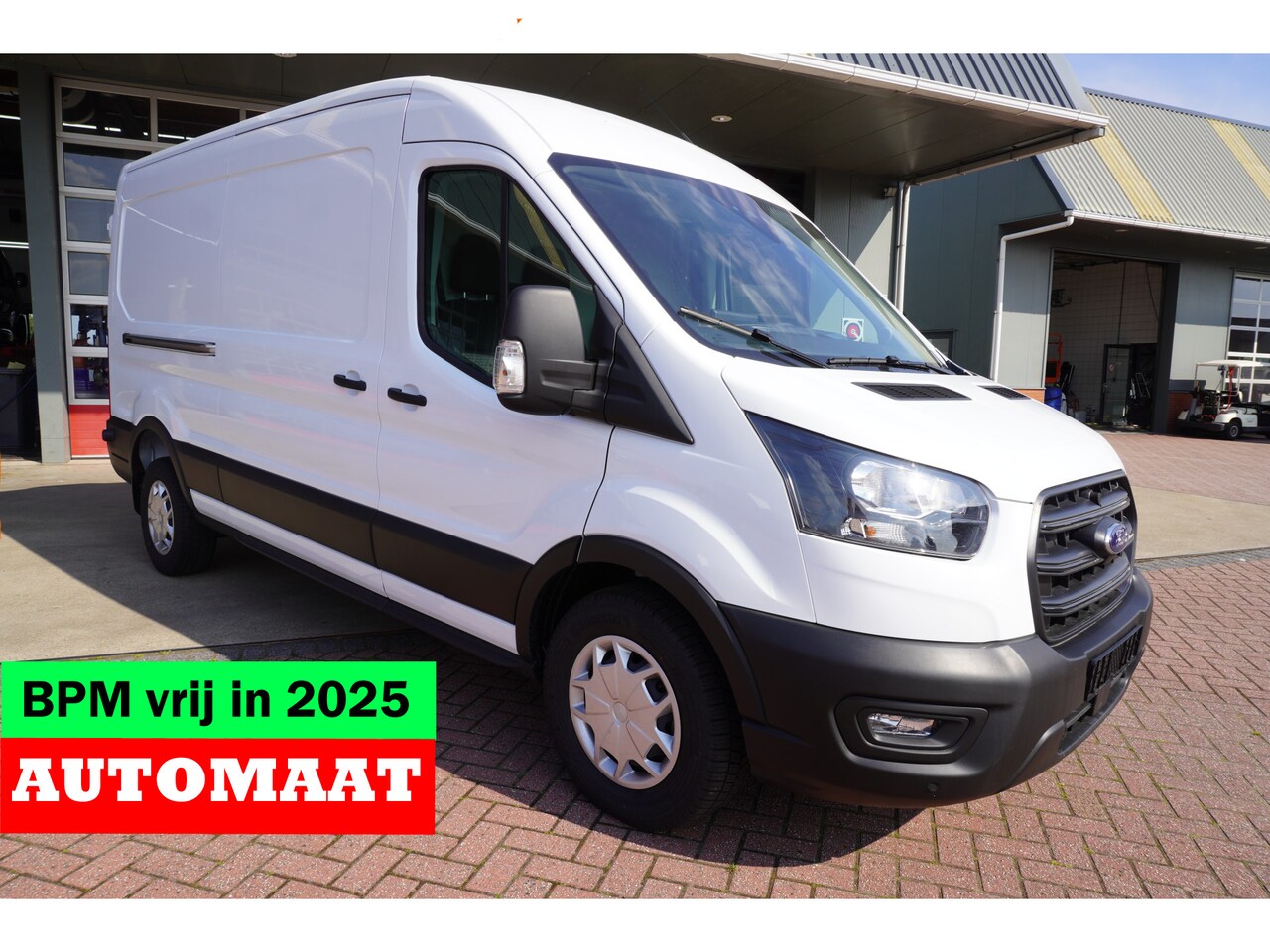 Ford Transit - 350L 2.0 TDCI 130PK L3H2 Trend Automaat Nr. V052 | Airco | Cruise | Navi | Trekhaak - AutoWereld.nl