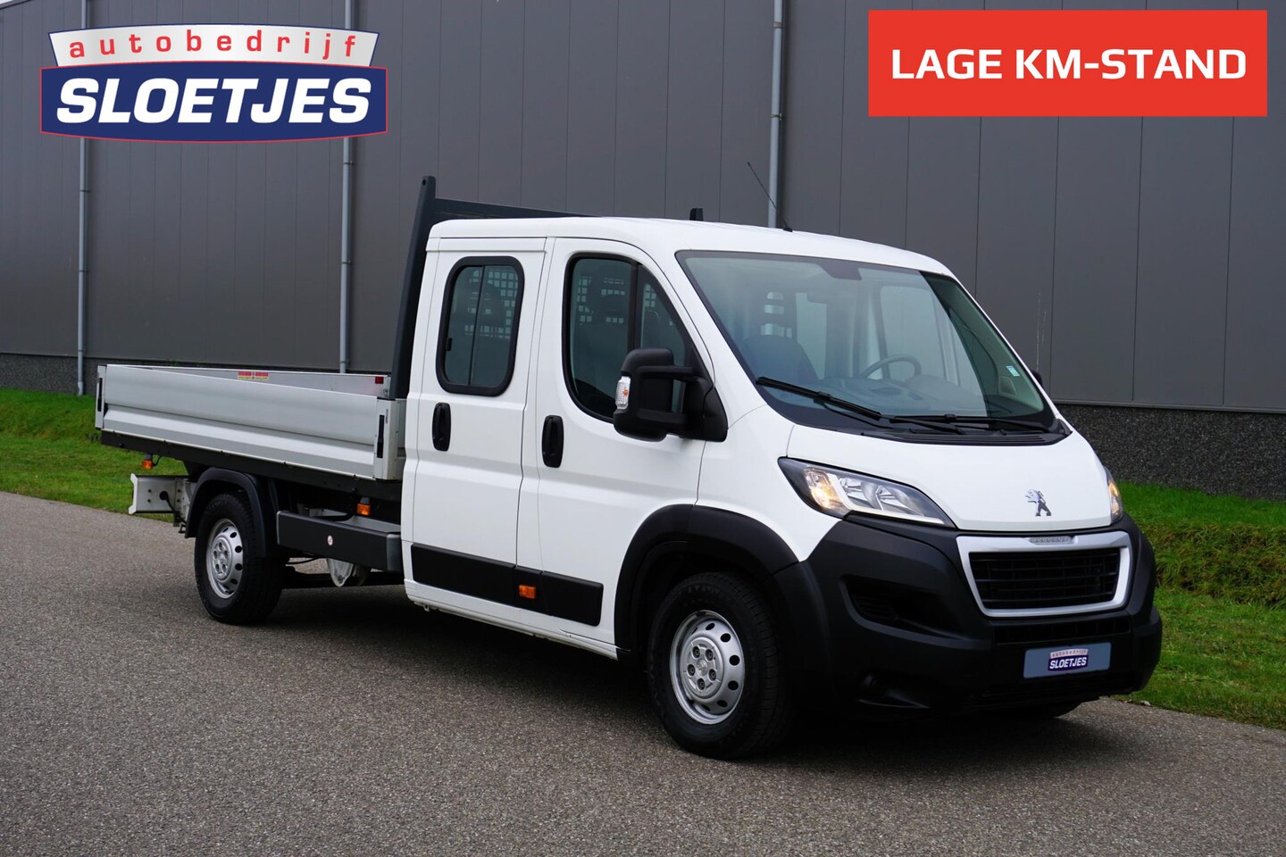 Peugeot Boxer - 435 2.0 BlueHDI L4 DC Topstaat |163 pk |Trekhaak 3 ton |Dubbel cabine |Lage km-stand |7 pe - AutoWereld.nl