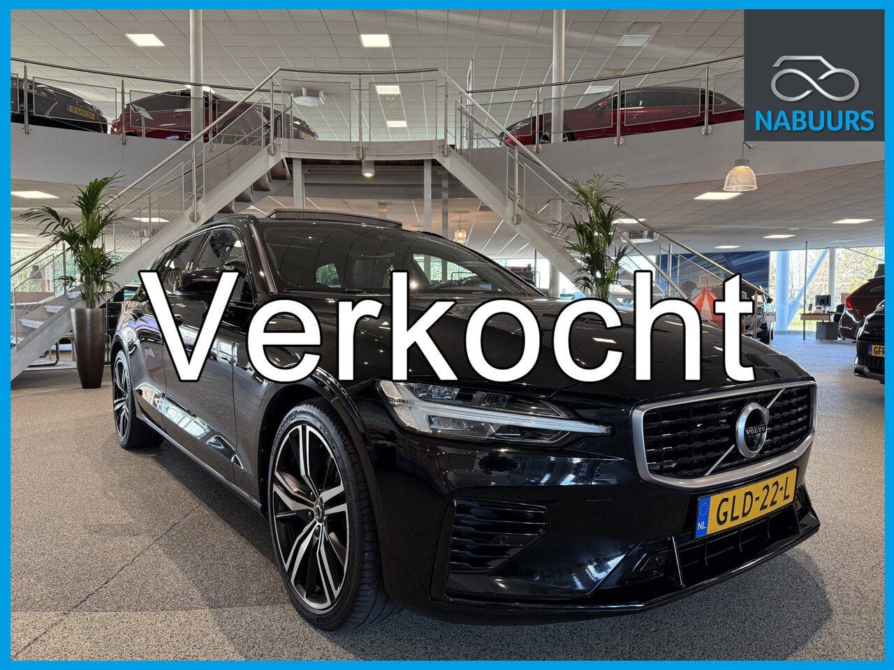 Volvo V60 - 2.0 T6 AWD R-Design 2.0 T6 AWD R-Design, Trekhaak, Pano, HUD, Stoelkoeling - AutoWereld.nl