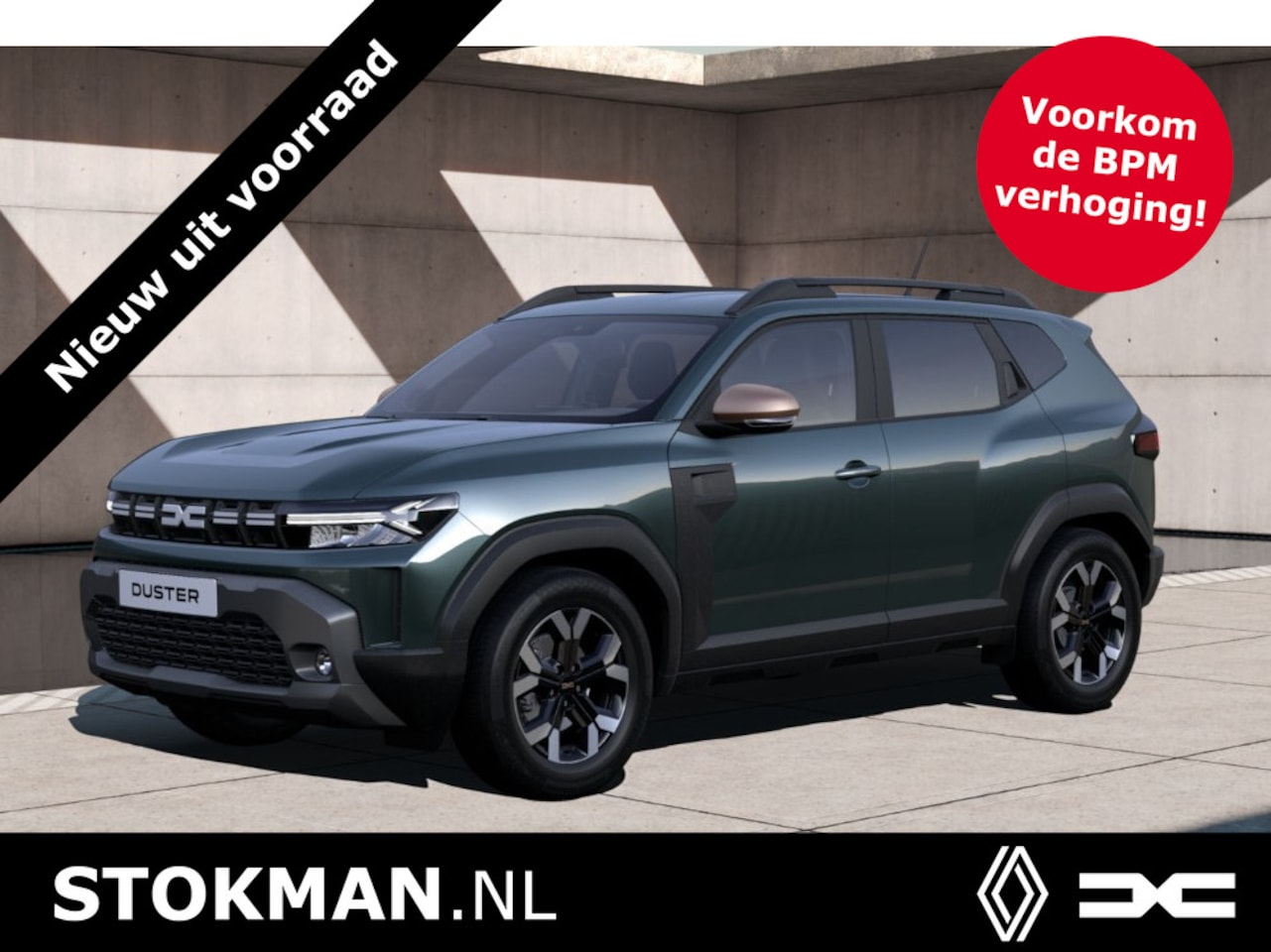 Dacia Duster - 1.6 Hybrid 140 AUT Extreme | Camera 360 | Stoel- en stuurverwarming | Navi by App | Cruise - AutoWereld.nl