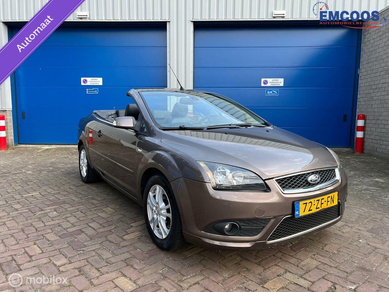 Ford Focus Coupé-Cabriolet - 2.0-16V Titanium * Airco * AUT * NAVI * Leer - AutoWereld.nl