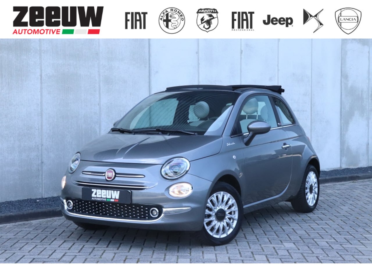 Fiat 500 C - 1.0 Hybrid 70 PK Dolcevita | Navi | Carplay | Clima | 15" - AutoWereld.nl