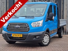 Ford Transit - 310 2.0 TDCI L3 Trend DC | Airco | Elektr. pakket | Pick-up | Laadbak |