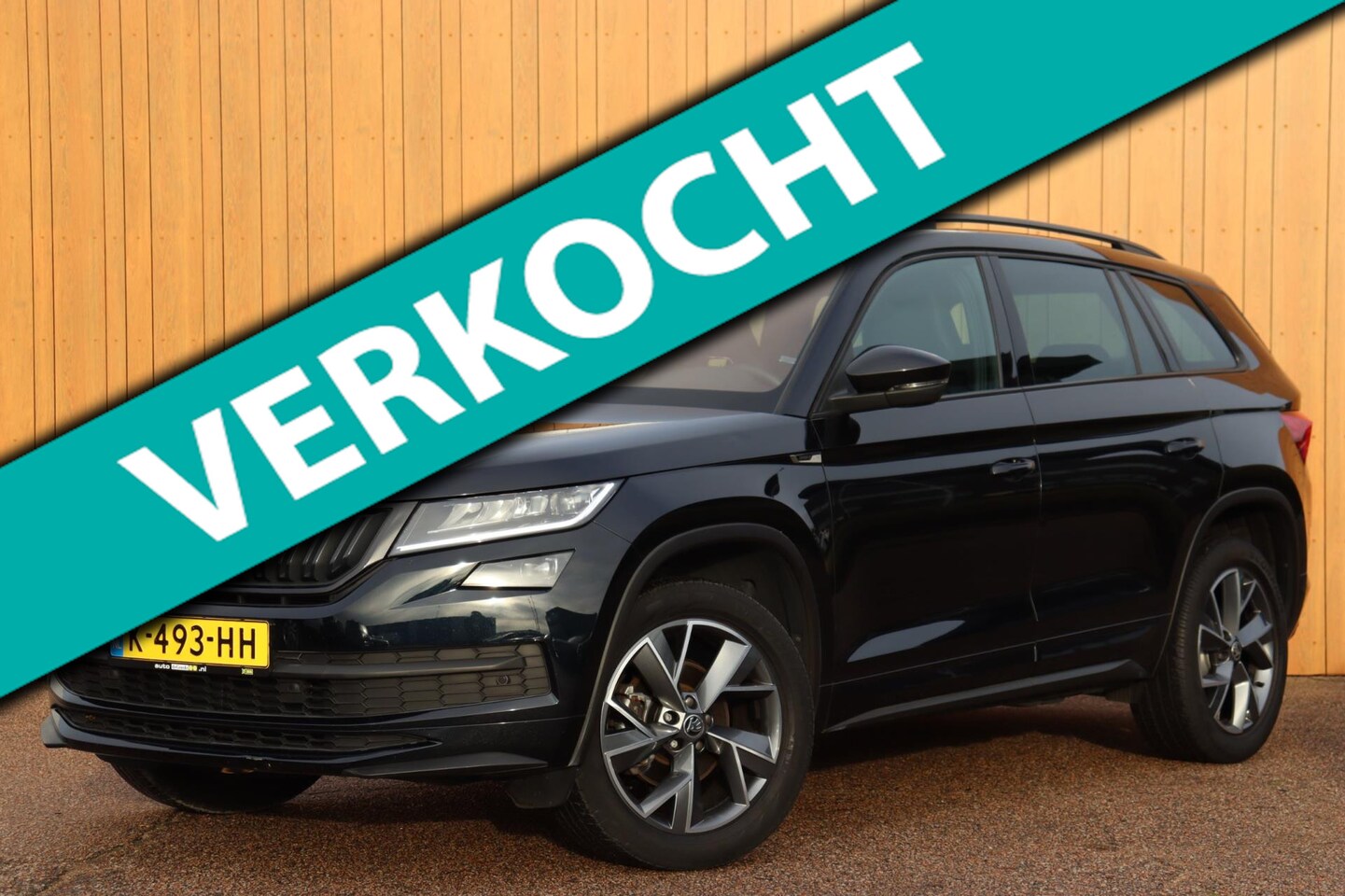 Skoda Kodiaq - 1.5 TSI Sportline Business org. NL-auto trekhaak leer+el+mem+vw camera's digitaal-dashboar - AutoWereld.nl