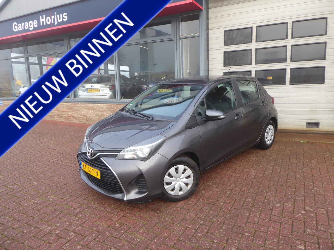 Toyota Yaris - 1.0 VVT-i Aspiration 1.0 VVT-i Aspiration, dec-2016 AIRCO, CAMERA, 5DRS, EL PAKKET, NW STAAT!! - AutoWereld.nl