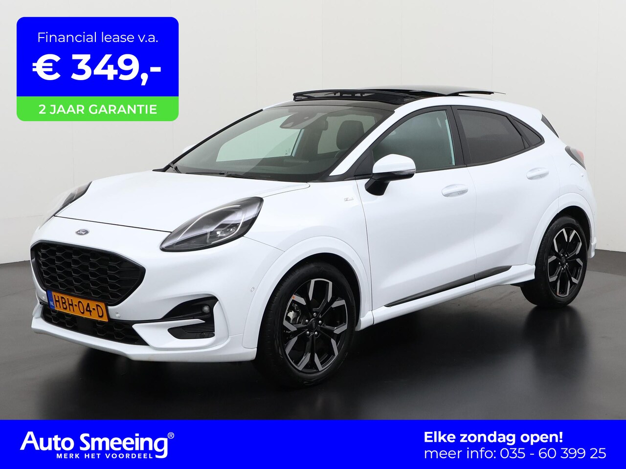 Ford Puma - 1.0 EcoBoost Hybrid ST-Line X | Panoramadak | Leder/Alcantara | Camera | B&O Audio | Zonda - AutoWereld.nl