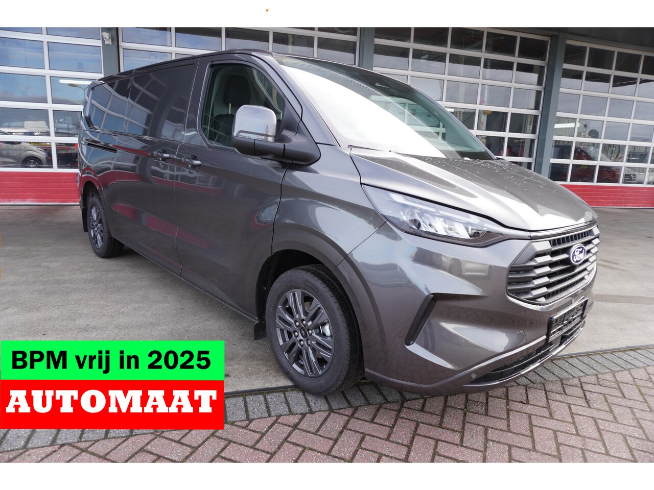 Ford Transit Custom - 320L 2.0 TDCI 170PK L2H1 Limited Automaat Schuifdeur L / R Nr. V140 | Airco | Adaptive Cru - AutoWereld.nl