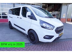 Ford Transit Custom - 320L 2.0 TDCI 130PK L2H1 Dubbel Cabine Glaslook Nr. V119 | Airco | Cruise | DAB | Side bar