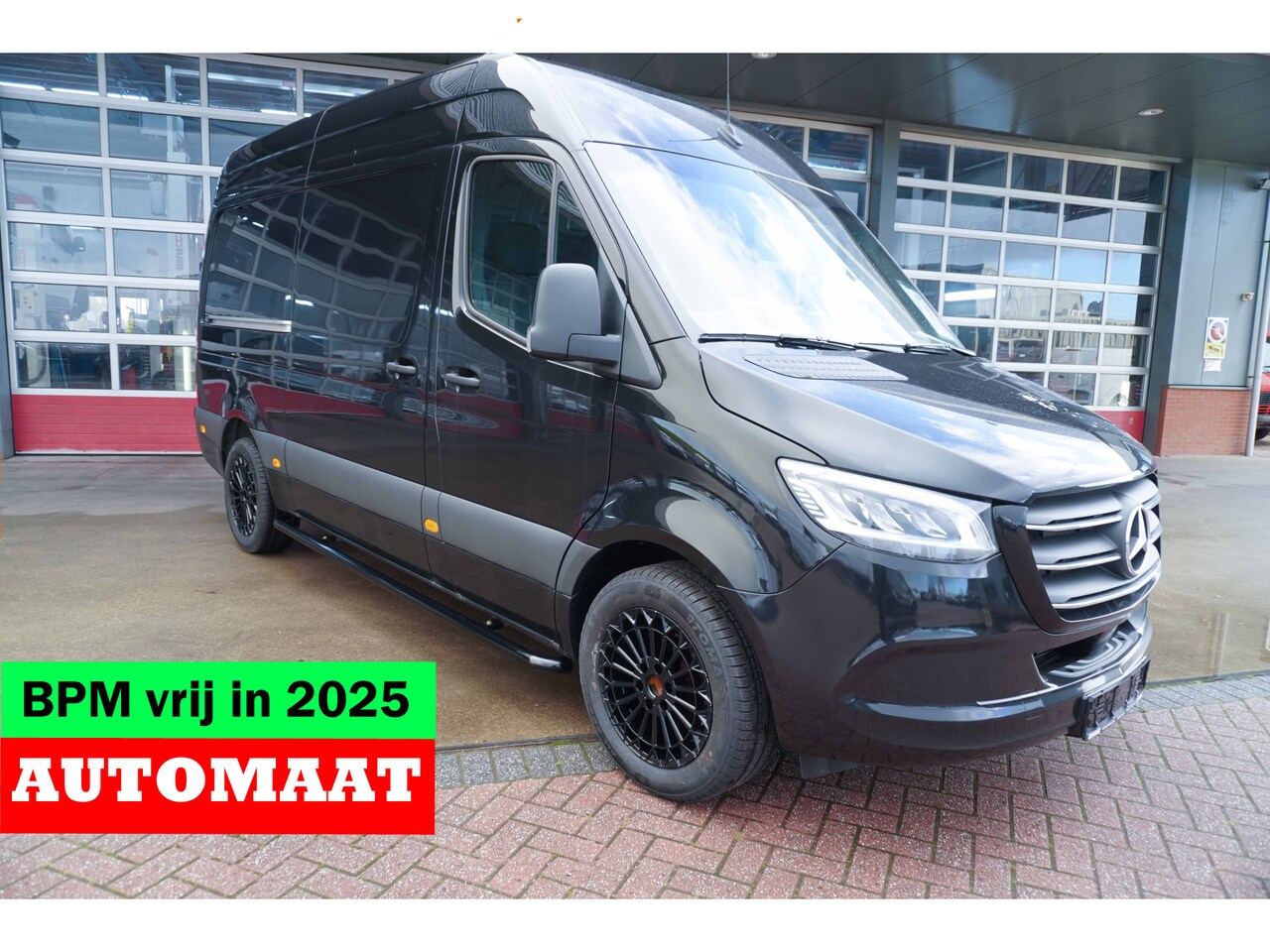 Mercedes-Benz Sprinter - 319 1.9 CDI191PK L2 Pro Automaat trekhaak 3.500KG nr.V063 | Climate | Cruise | Apple CP- A - AutoWereld.nl