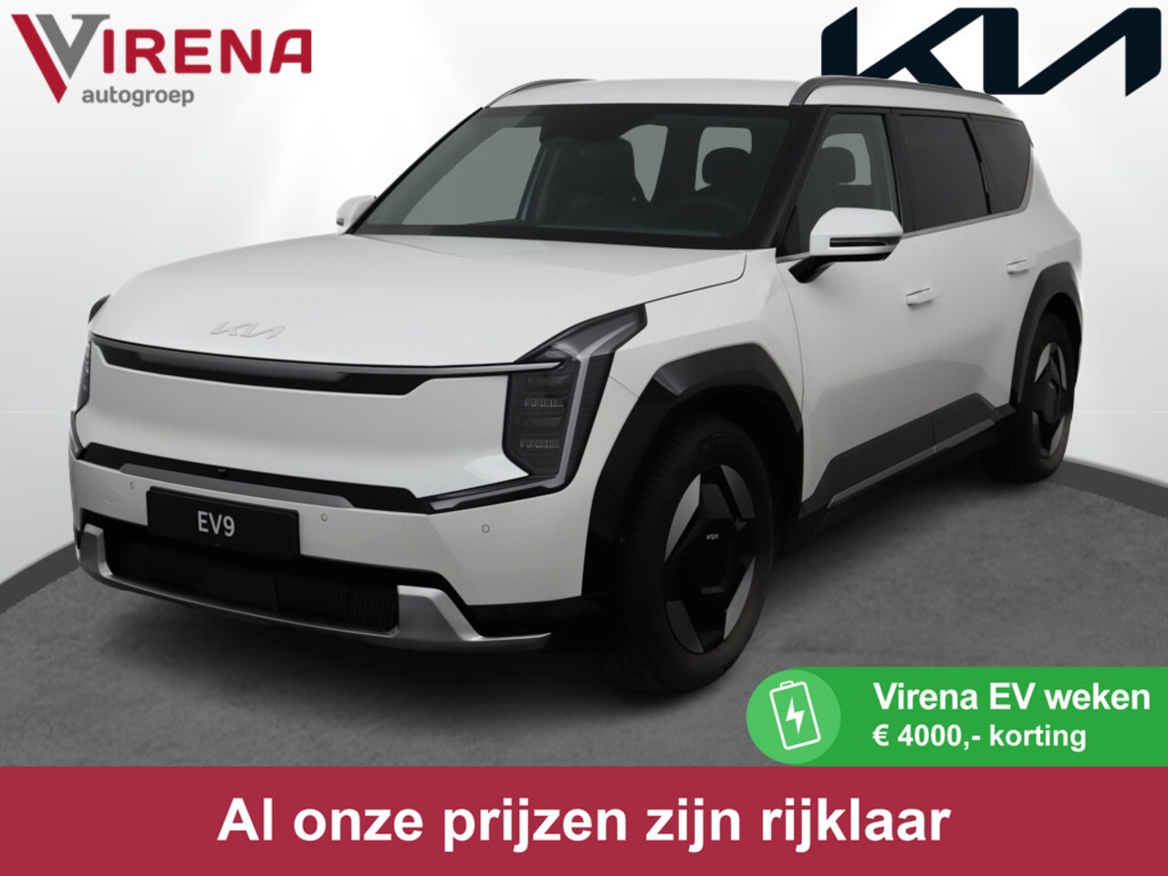 Kia EV9 - Launch Edition 99.8 kWh - 360°-camera - Geheugenfunctie bestuurdersstoel en stuurwiel - Di - AutoWereld.nl