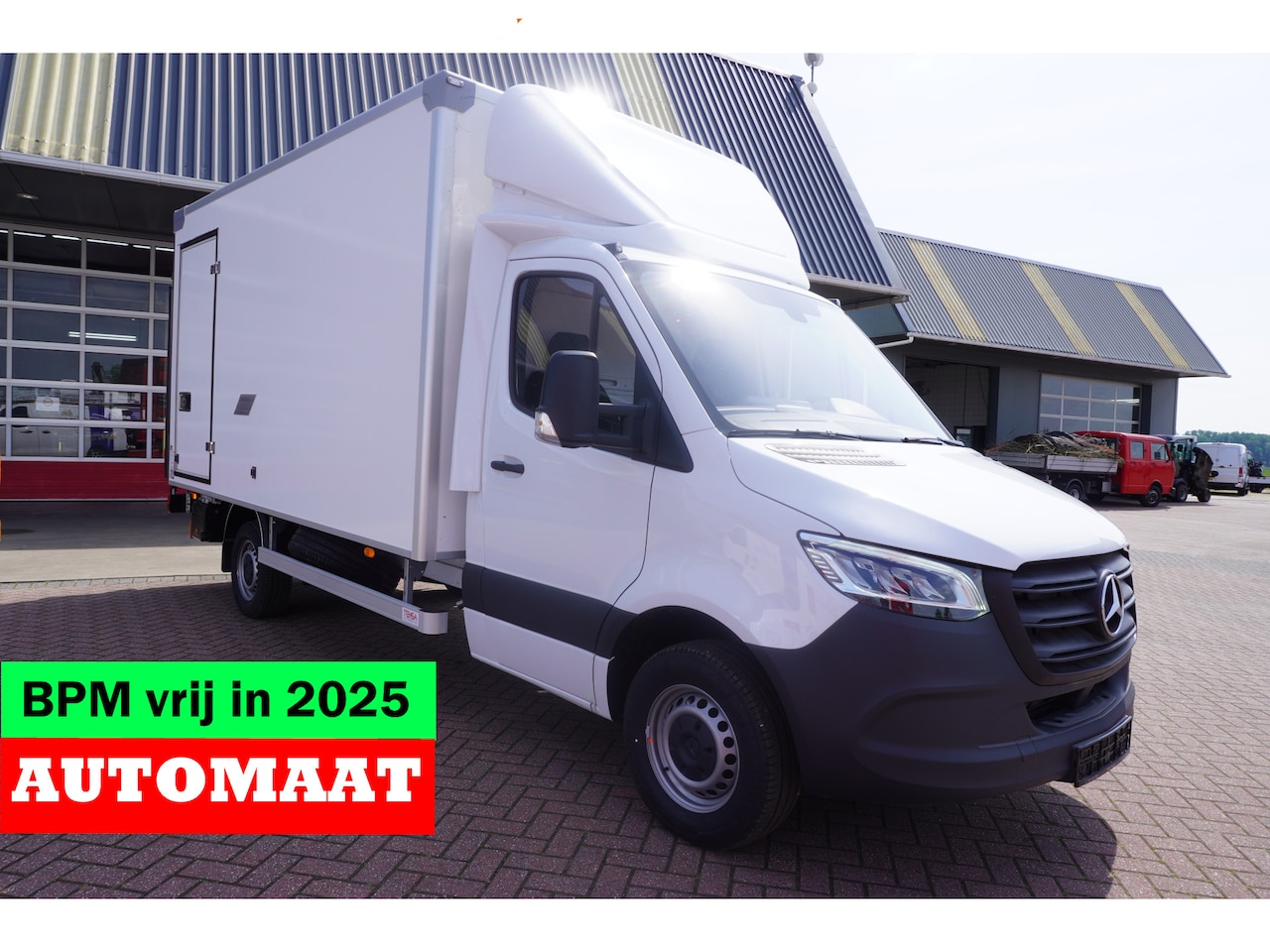 Mercedes-Benz Sprinter - 319 CDI 191PK Bakwagen met laadklep Automaat Nr. V068 | Airco | Cruise | Apple-Android - AutoWereld.nl