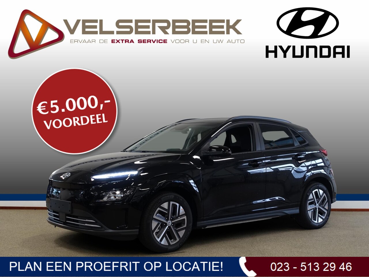 Hyundai Kona Electric - EV Pure 64 kWh * Nu van €46.500 voor €41.500! * Hyundai Kona EV Pure 64 kWh * Nu van €46.5 - AutoWereld.nl