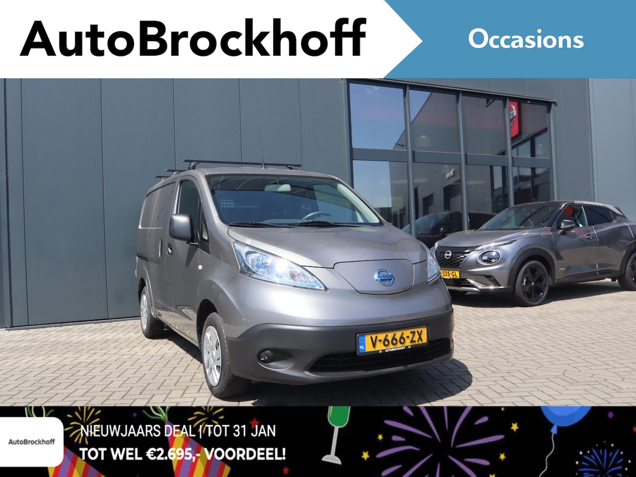 Nissan e-NV200 - Optima 40 kWh | Airco | Camera| Bluetooth | Cruise | Radio/CD Speler | Ex. BTW - AutoWereld.nl