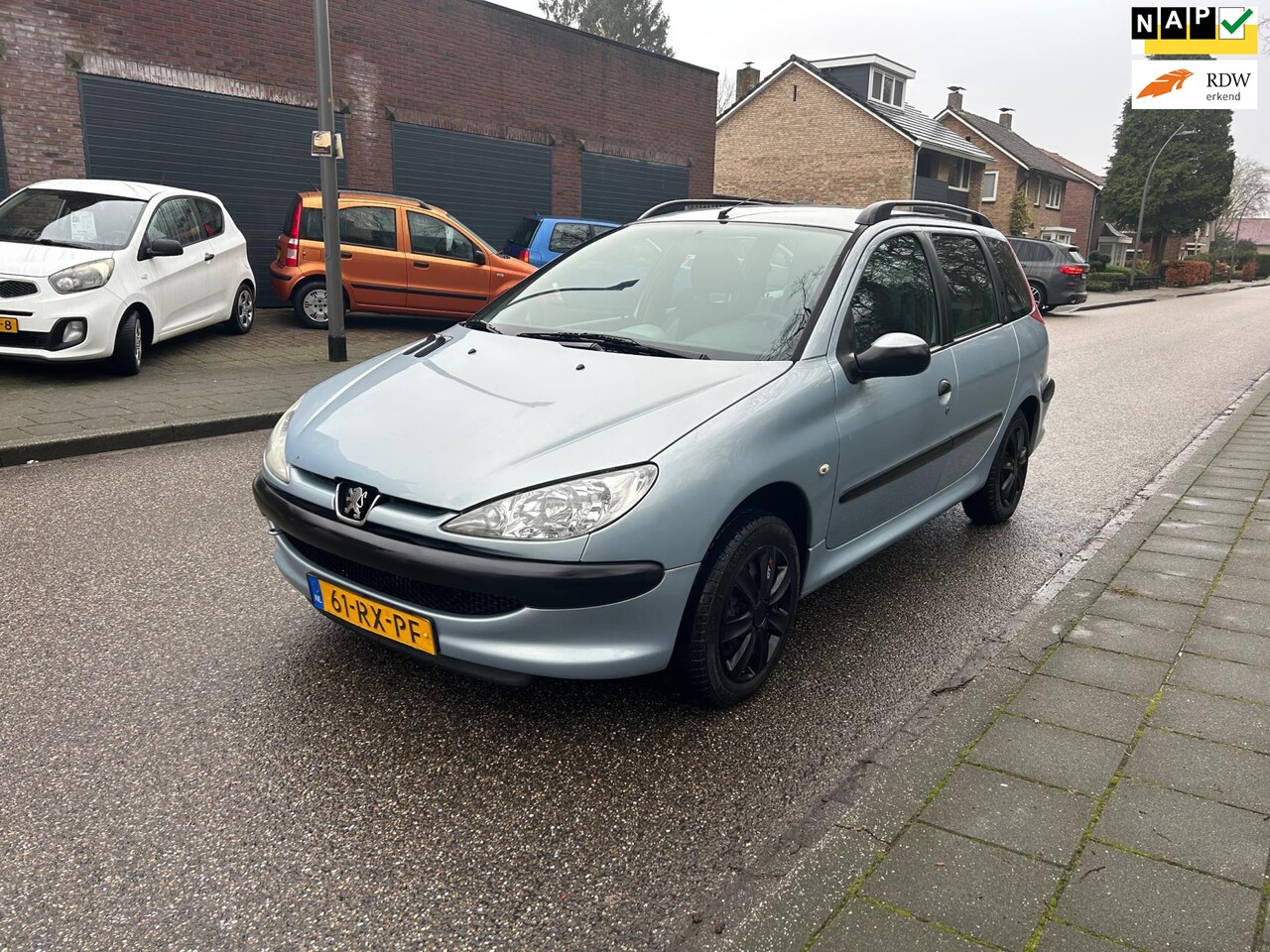 Peugeot 206 SW - 1.4 X-Design ELEKT PAKKET ,CENTRALE DEURVERGRENDELING,NIEUWE APK! - AutoWereld.nl