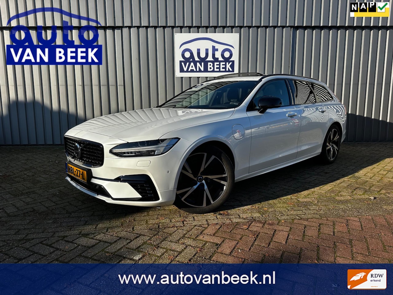 Volvo V90 - 2.0 T8 AWD R-Design|Polestar getuned|360|H+K audio|DAB+ - AutoWereld.nl