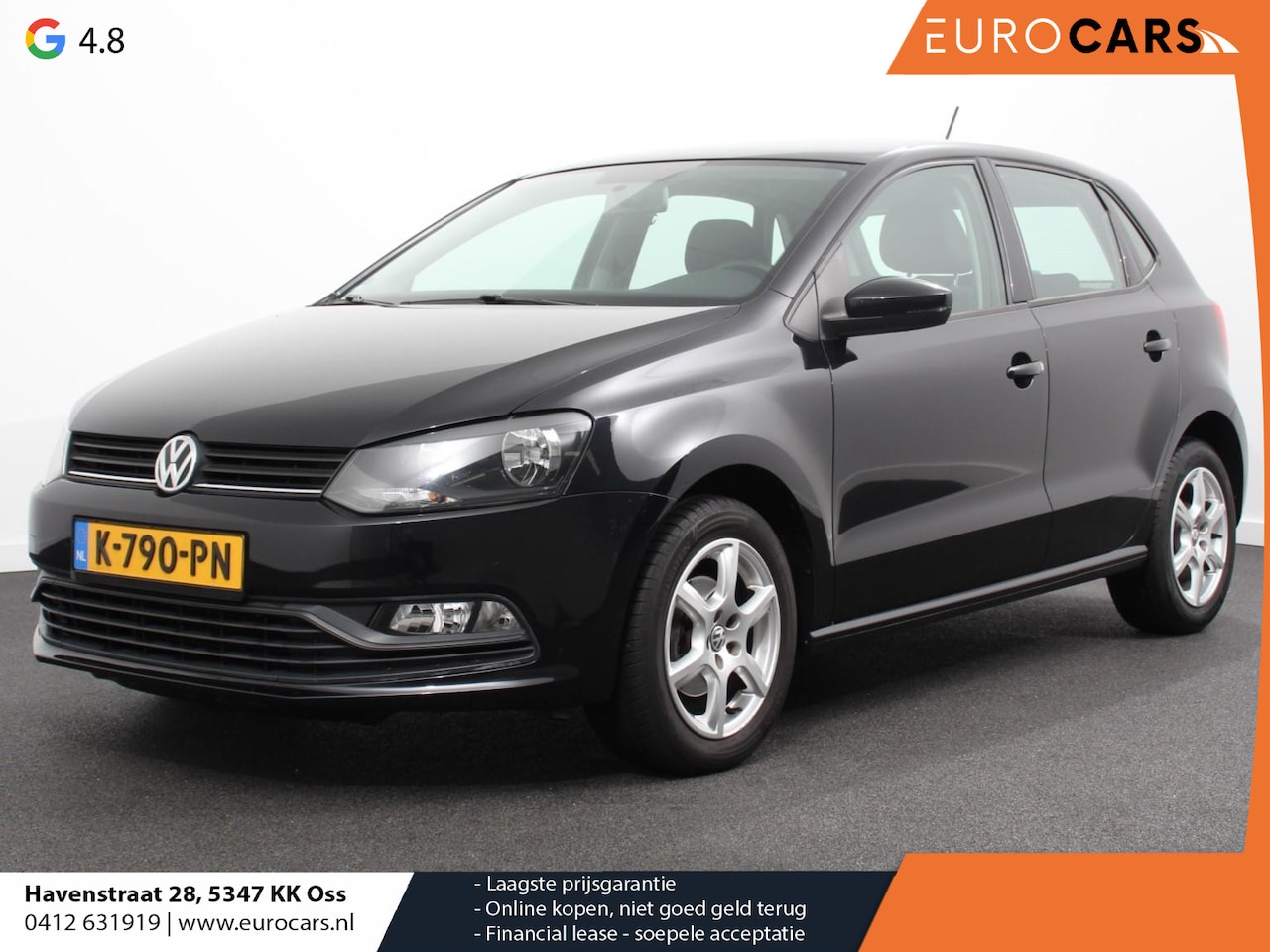 Volkswagen Polo - 1.0 First Edition | Airco | Radio | Lichtmetalen velgen | Lederen stuurwiel | 5 deurs! - AutoWereld.nl