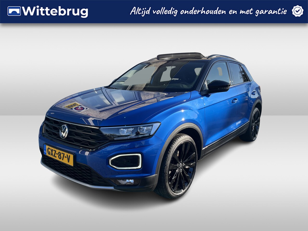 Volkswagen T-Roc - 1.5 TSI Sport / AUTOMAAT/ TREKHAAK/ PANO/ CAMERA/ PARK. SENSOREN/ LED/ DODE HOEK/ DIGITAL - AutoWereld.nl