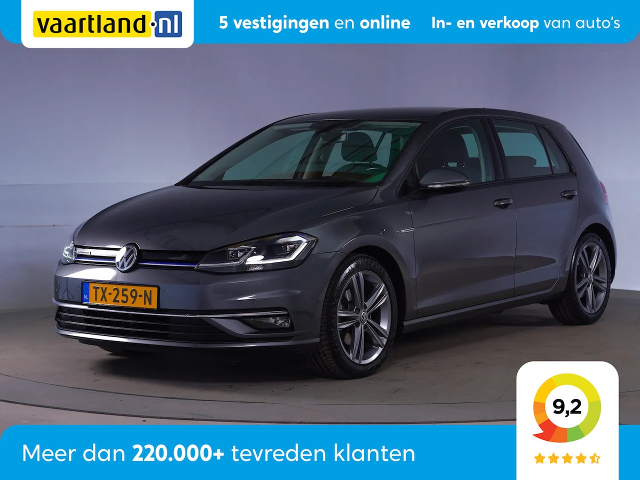 Volkswagen Golf - 1.5 TSI ComfortLine Busines [ Full led Nav R-line velgen ] - AutoWereld.nl