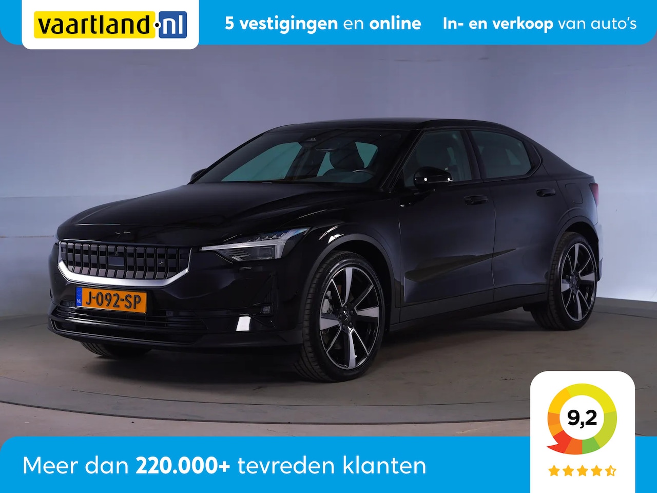 Polestar 2 - LaunchEdition 78kWh [ Panoramadak Stuur-stuurwielverwarming ] - AutoWereld.nl