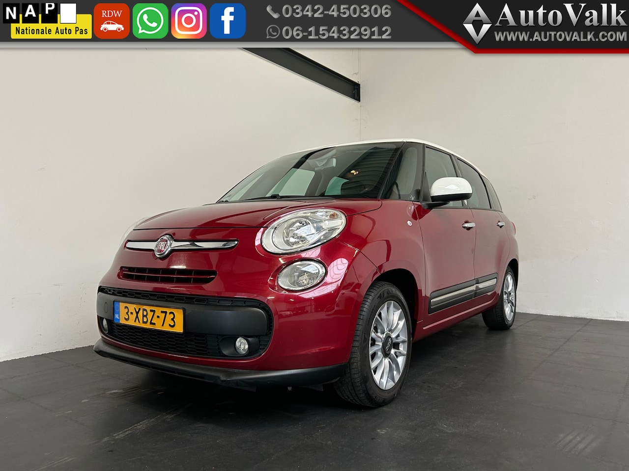 Fiat 500 L Living - 0.9 TwinAir Lounge 7p. 0.9 TwinAir Lounge 7p. - AutoWereld.nl