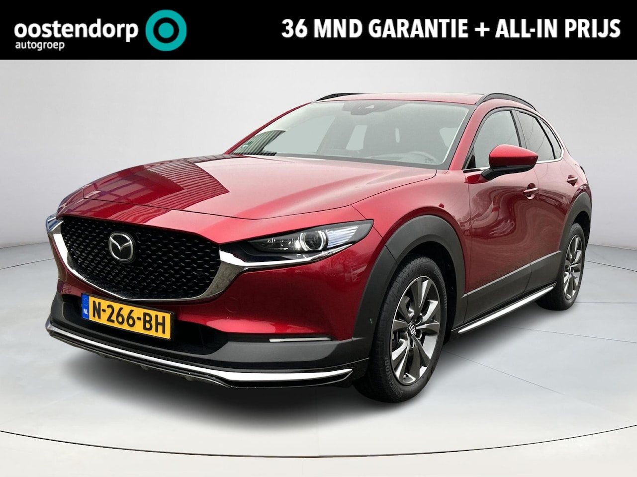 Mazda CX-30 - 2.0 e-SkyActiv-X M Hybrid Luxury |Sportvelen|Schuifkanteldak|Navigatiesysteem|Automaat|Sid - AutoWereld.nl