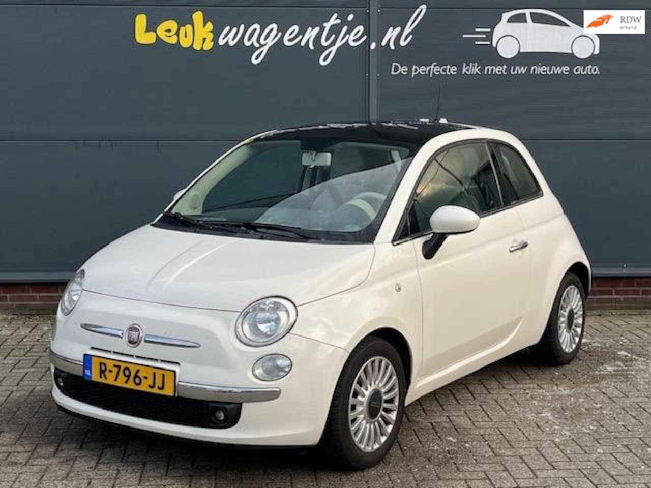 Fiat 500 - 0.9 TwinAir Lounge *recente beurt en APK *panorama - AutoWereld.nl