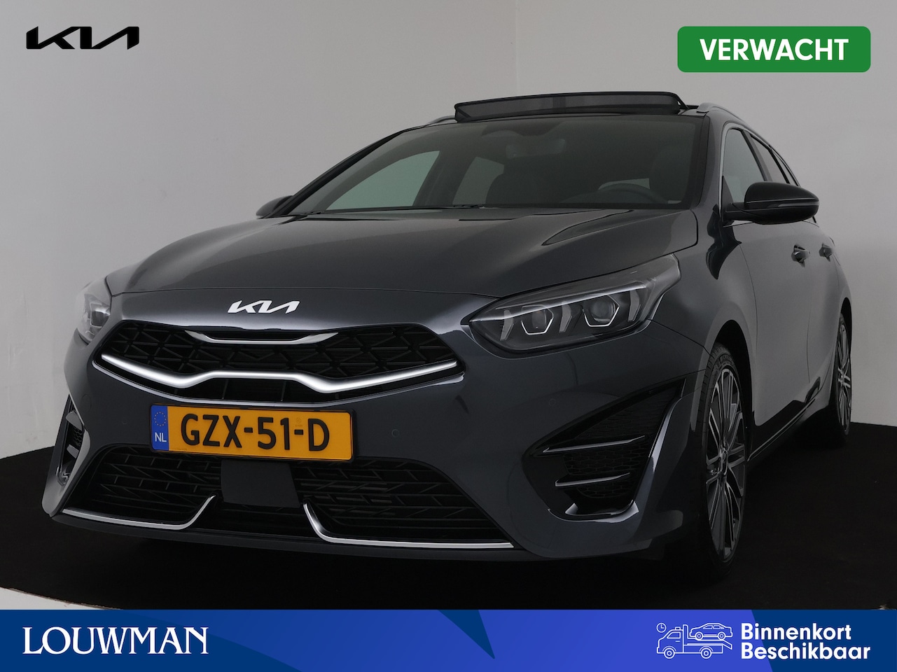 Kia Cee'd Sportswagon - Ceed 1.5 T-GDi GT-Line | Achteruitrijcamera | Panoramadak | 18 Inch Lichtmetalen velgen | - AutoWereld.nl