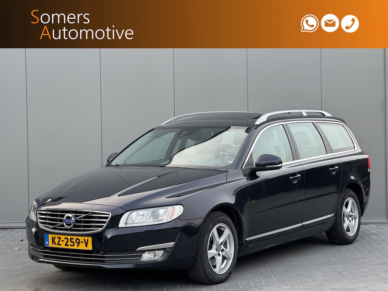 Volvo V70 - 2.0 D3 Polar+ | Schuifdak | Xenon | Leder | Trekhaak - AutoWereld.nl