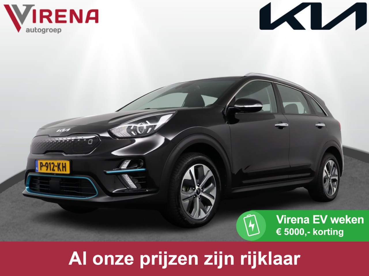 Kia e-Niro - DynamicLine 64 kWh - Apple CarPlay/Android Auto - Achteruitrijcamera - Adaptieve Cruise Co - AutoWereld.nl