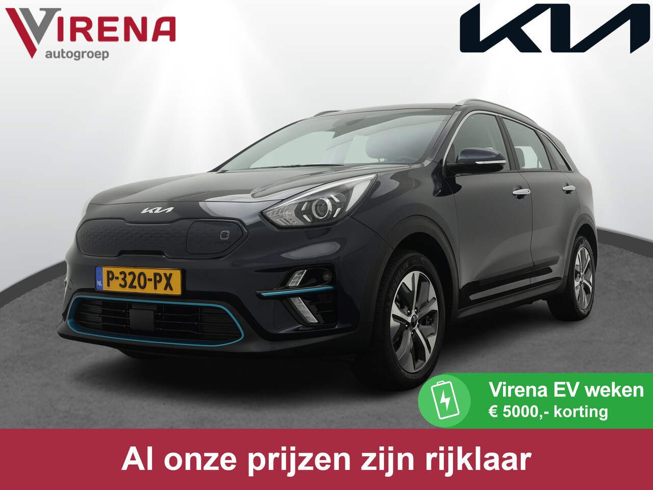 Kia e-Niro - DynamicLine 64 kWh - Apple CarPlay/Android Auto - Adaptieve Cruise Control - Navigatie - F - AutoWereld.nl