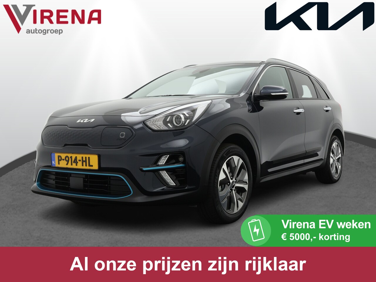 Kia e-Niro - DynamicPlusLine 64kWh - Navigatie - Camera - Stoel-/stuurverwarming - Adaptive Cruise Cont - AutoWereld.nl