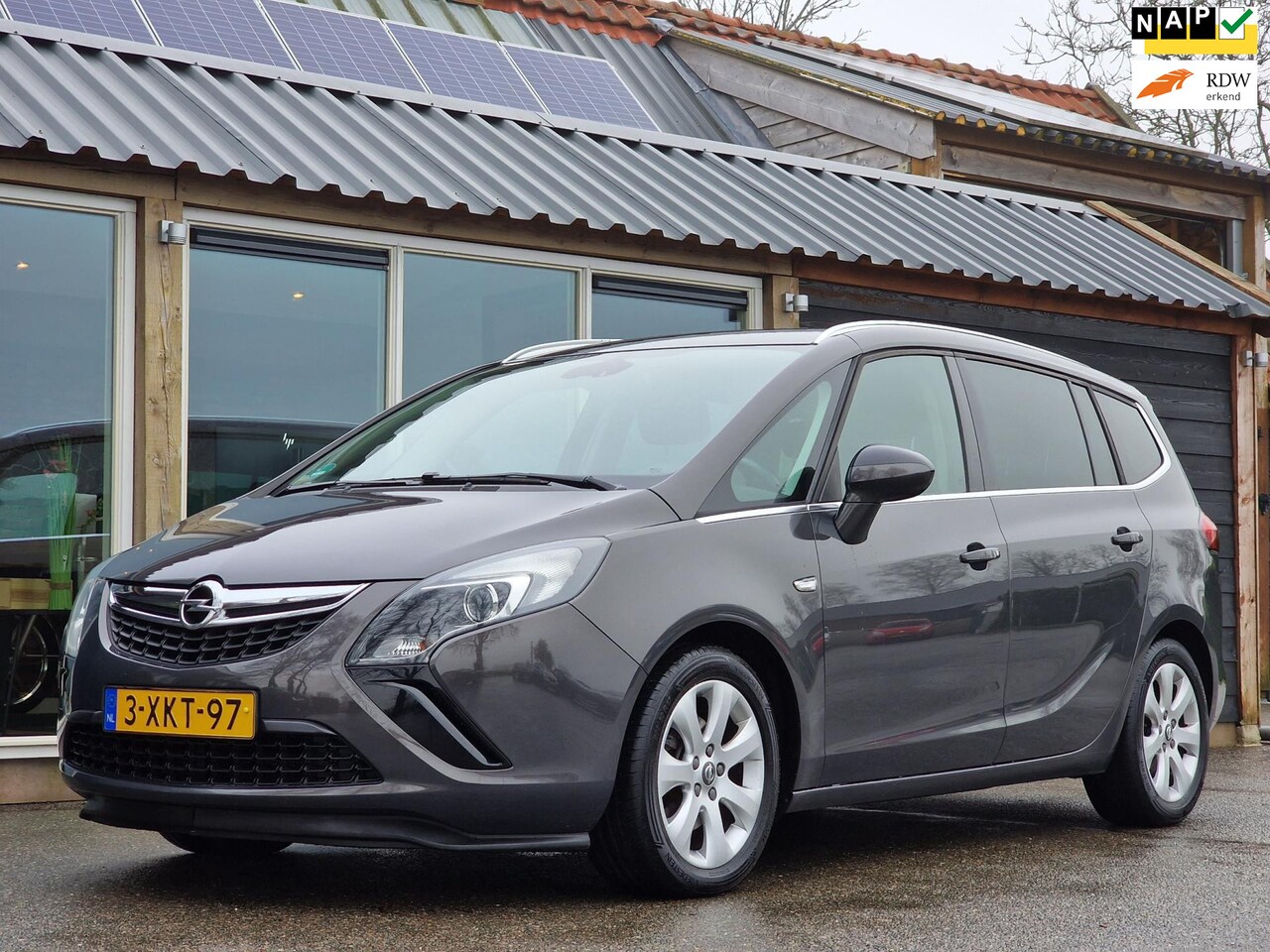 Opel Zafira Tourer - 1.4 Rhythm 1.4 Rhythm (Trekhaak / Airco / Cruise / 5 Persoons / Dealeronderhouden / NAP / NL Auto) - AutoWereld.nl