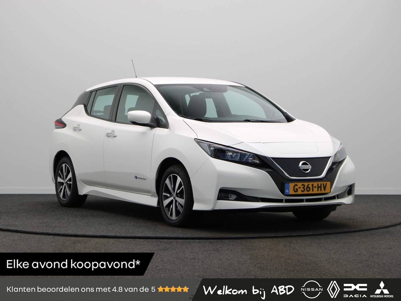 Nissan LEAF - Acenta 40 kWh | Navigatie |  Achteruitrijcamera | Stoel en Stuurwielverwarming | Climate C - AutoWereld.nl