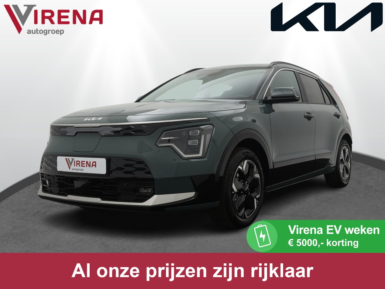 Kia Niro EV - DynamicPlusLine 64.8 kWh - LED koplampen - Apple Carplay/Android Auto - Dodehoek detectie - AutoWereld.nl