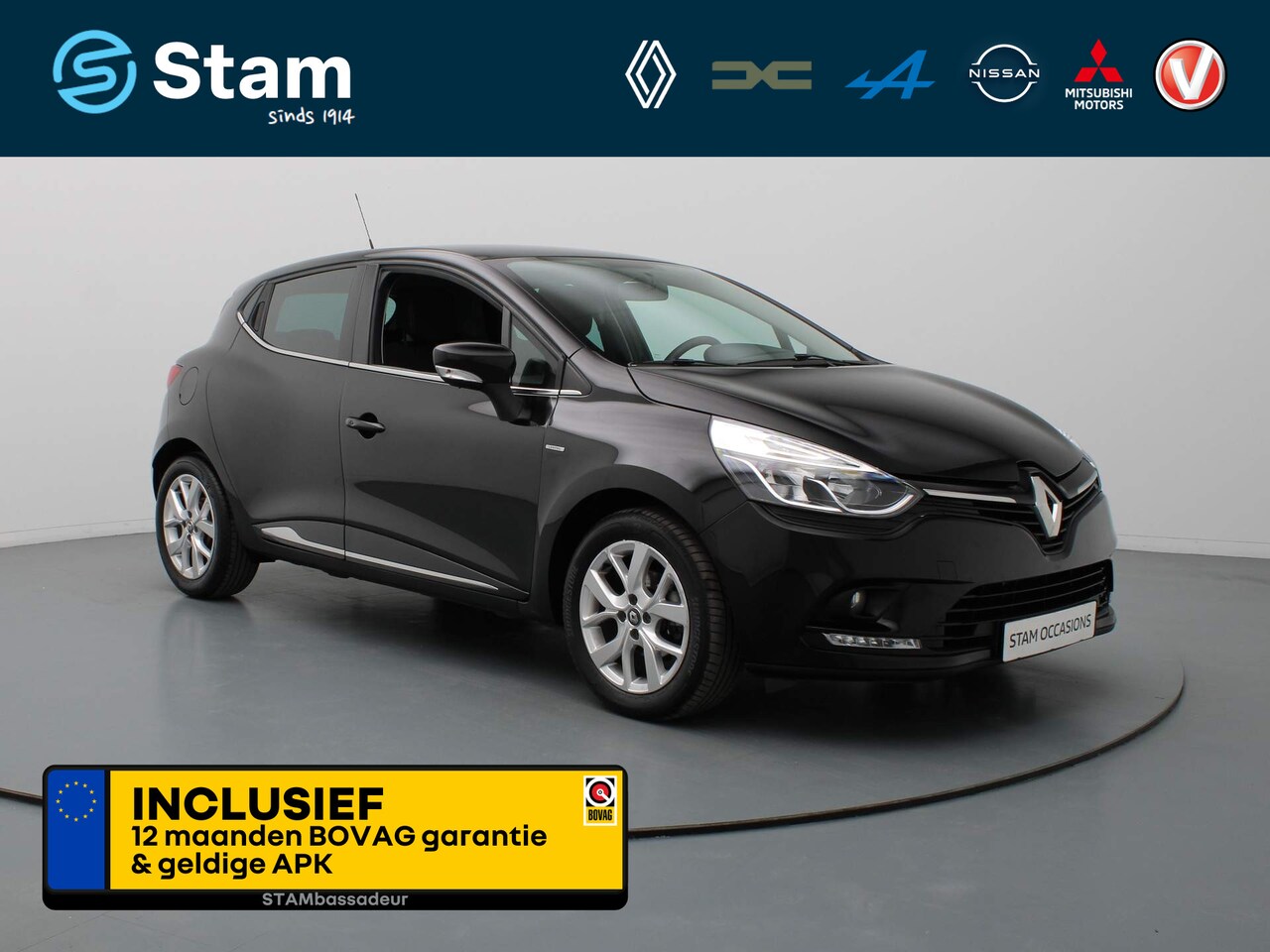 Renault Clio - TCe 90pk Limited Airco | Cruise | Navi | Parksens. achter - AutoWereld.nl