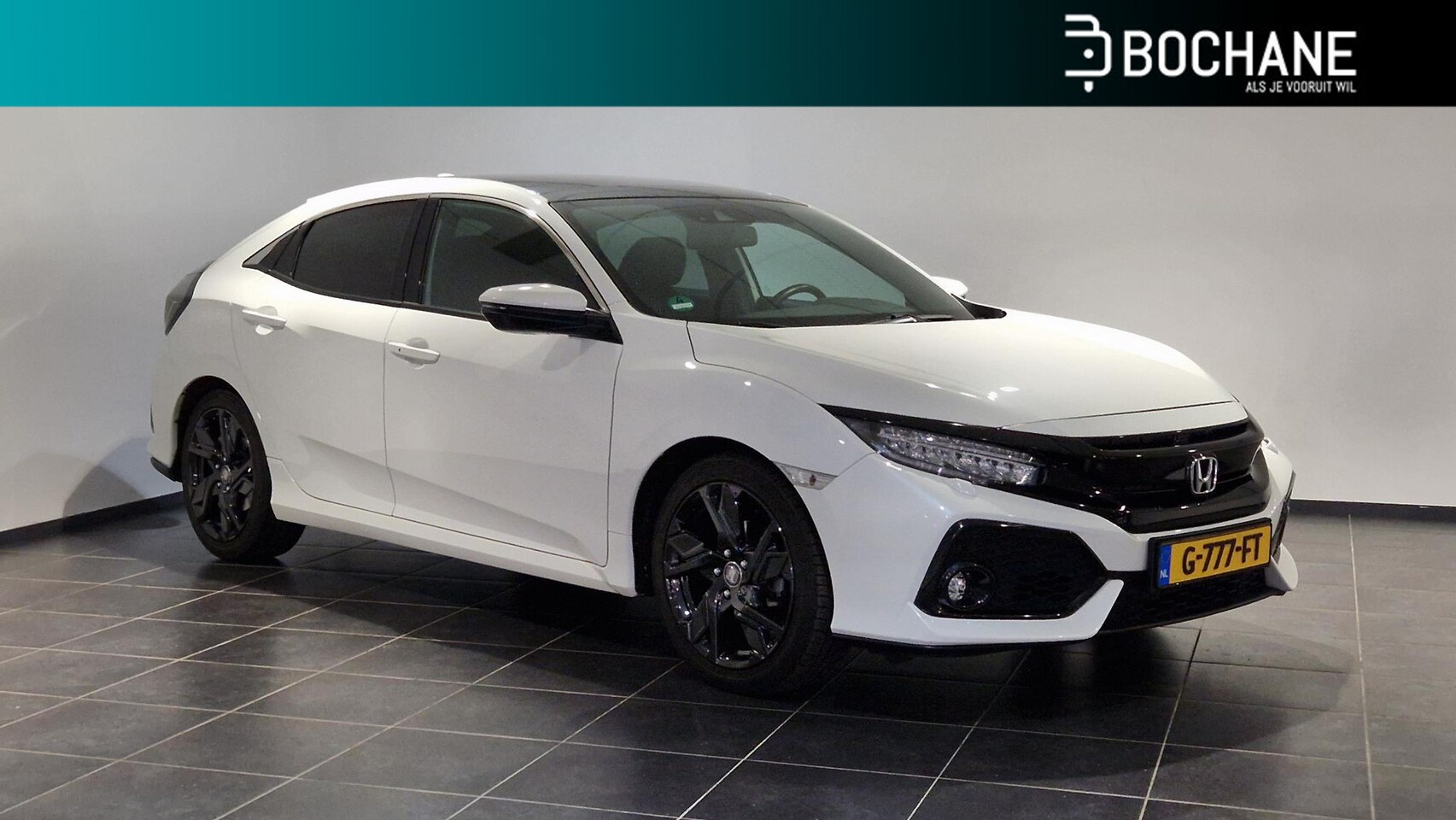 Honda Civic - 1.0 i-VTEC Executive | Panoramadak | Afneembare Trekhaak - AutoWereld.nl