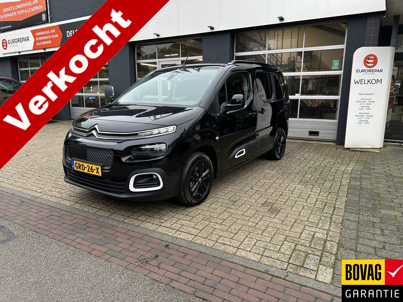 Citroën Berlingo - Shine 50 kWh 100% Elektrisch Automaat All-in prijs Stoelverwarming/Autom. airco/Cruise/Nav - AutoWereld.nl