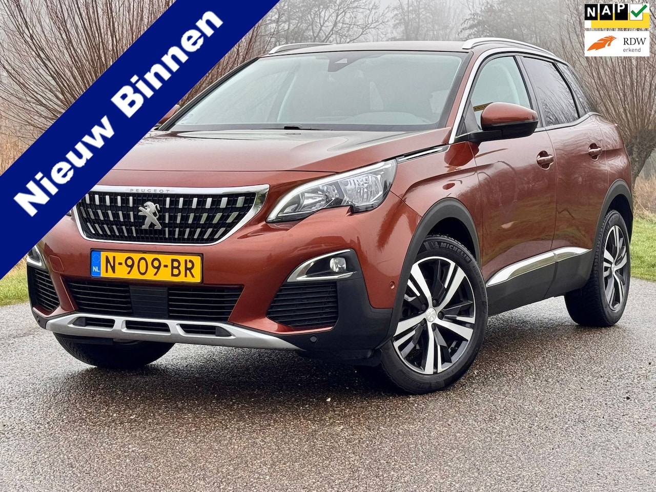 Peugeot 3008 - 1.2 PureTech Allure Automaat Clima Carplay Trekhaak Camera PDC NAP Dealer Onderhouden - AutoWereld.nl