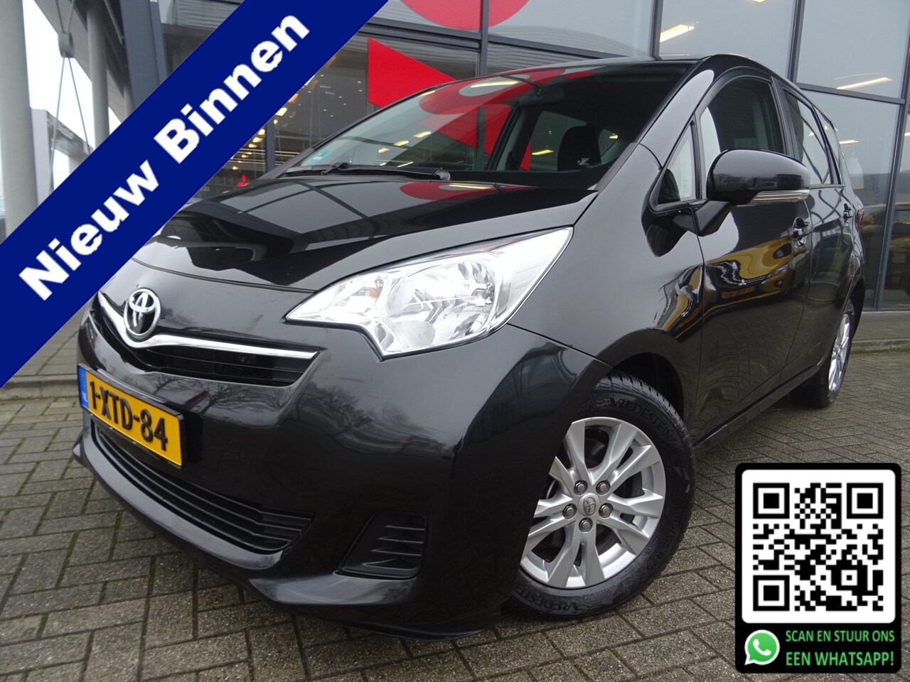 Toyota Verso S - 1.3 VVT-i Aspiration Edition AUTOMAAT / TREKHAAK / CAMERA / AIRCO - AutoWereld.nl