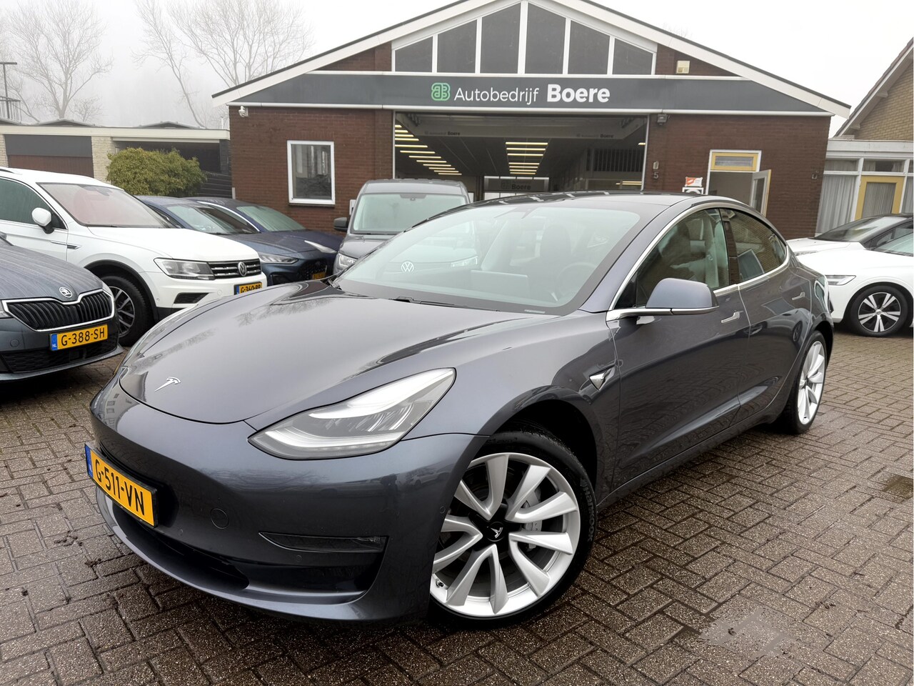 Tesla Model 3 - Long Range RWD Long Range AWD Panoramadak, 19''Lmv, Leer - AutoWereld.nl