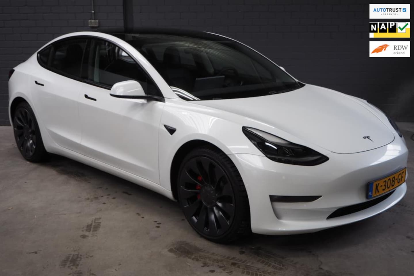 Tesla Model 3 - Performance AWD 75 kWh 2021 MODEL FSD - AutoWereld.nl