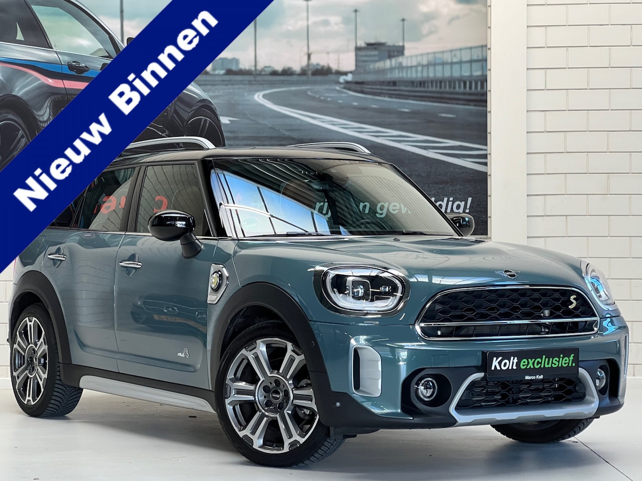 MINI Countryman - Mini 2.0 Cooper S E ALL4 MINI Yours 220 PK Automaat / Plug In / Panoramadak / Leder Yours - AutoWereld.nl