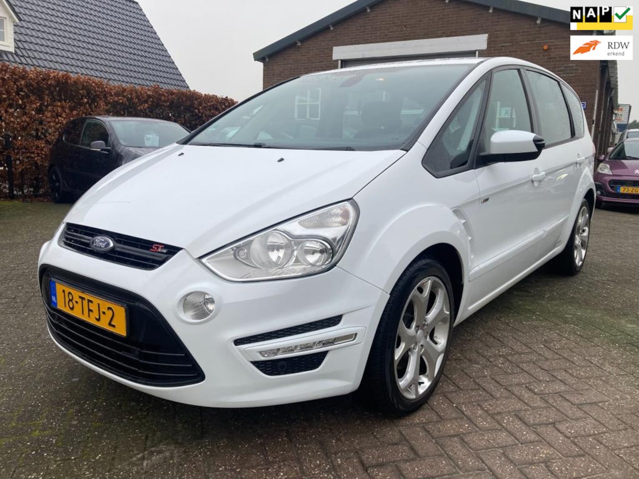 Ford S-Max - 1.6 EcoBoost Trend Business ST-Line Bj 2012.Navi, Cruise, Clima, 18 inch LM, Inruil is mog - AutoWereld.nl