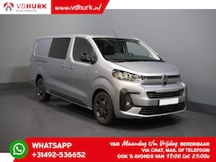 Citroën Jumpy - 2.0 HDI 180 pk Aut. L3 DC Dubbel Cabine BPM VRIJ/ Virtual.cockpit/ 2x Schuifdeur/ carplay/