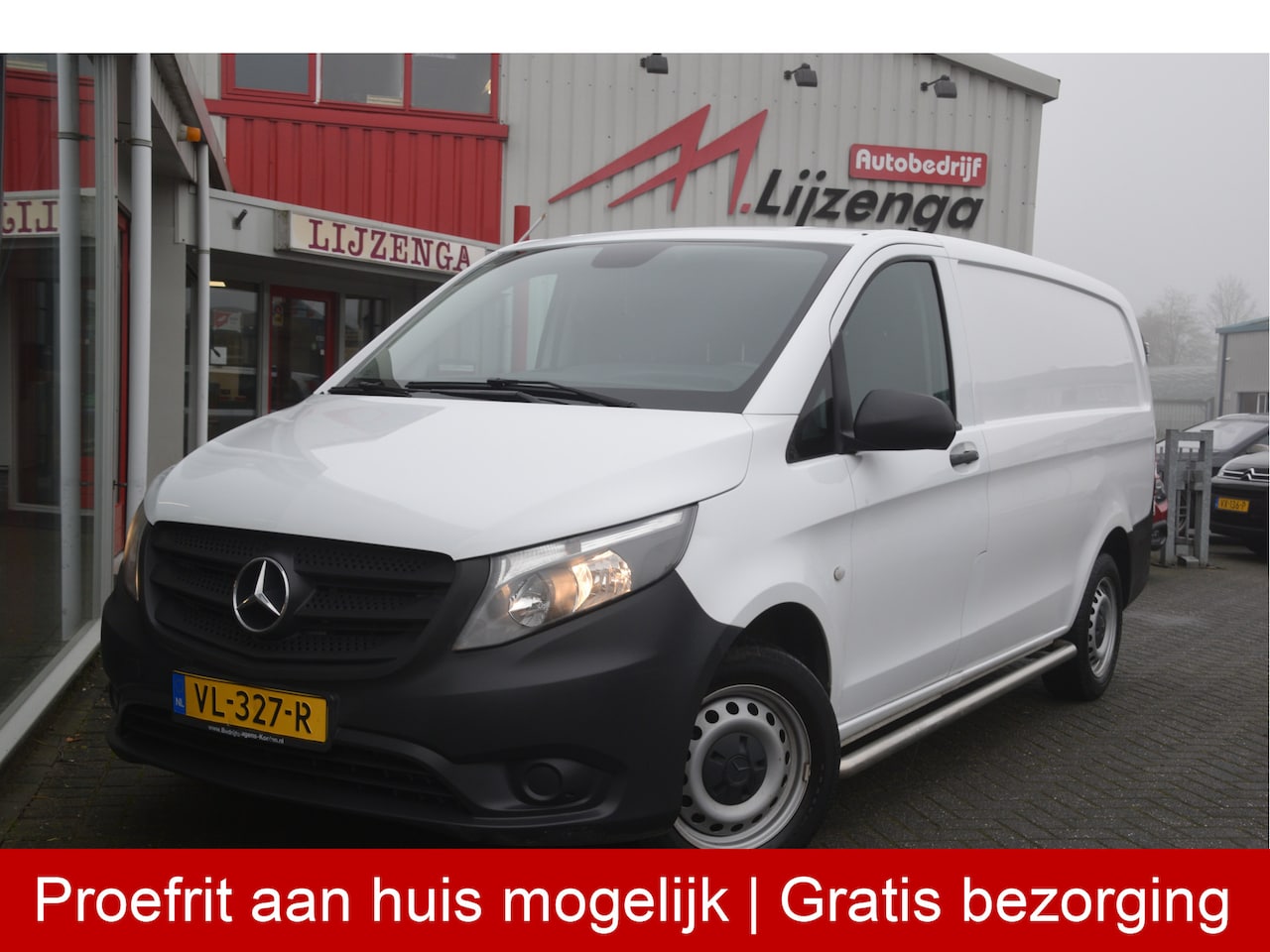 Mercedes-Benz Vito - 109 CDI Lang Trekhaak | Sidebars | 3-zits | Airco | Radio/CD - AutoWereld.nl