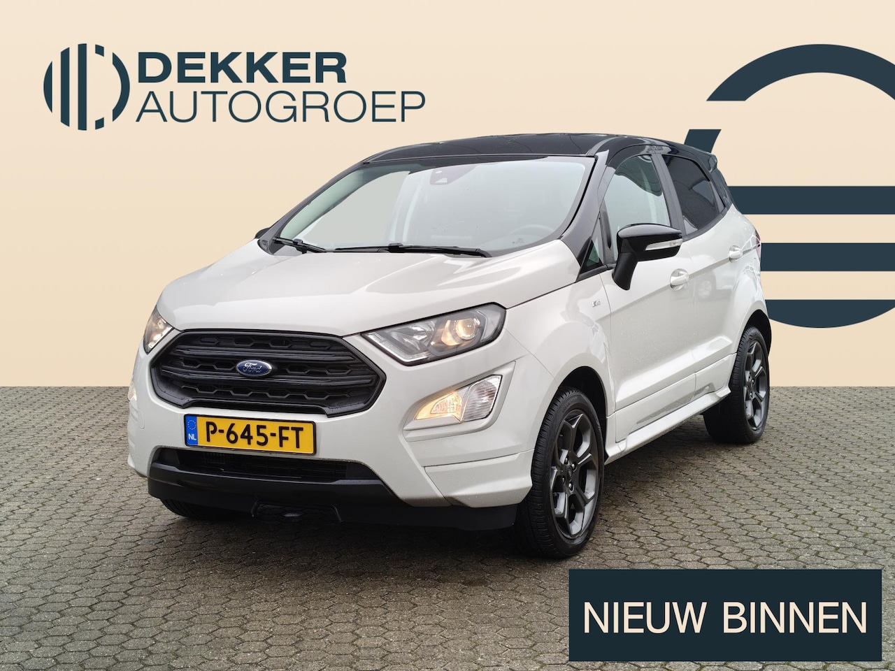 Ford EcoSport - 1.0 EcoBoost ST-Line Black - WINTER PACK - TREKHAAK - AutoWereld.nl